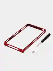 Красный бампер на Sony Xperia Z1, алюминиевый