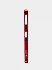 Красный бампер на Sony Xperia Z1, алюминиевый