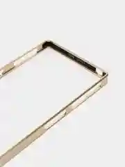 Бежевый бампер на Sony Xperia Z1, алюминиевый
