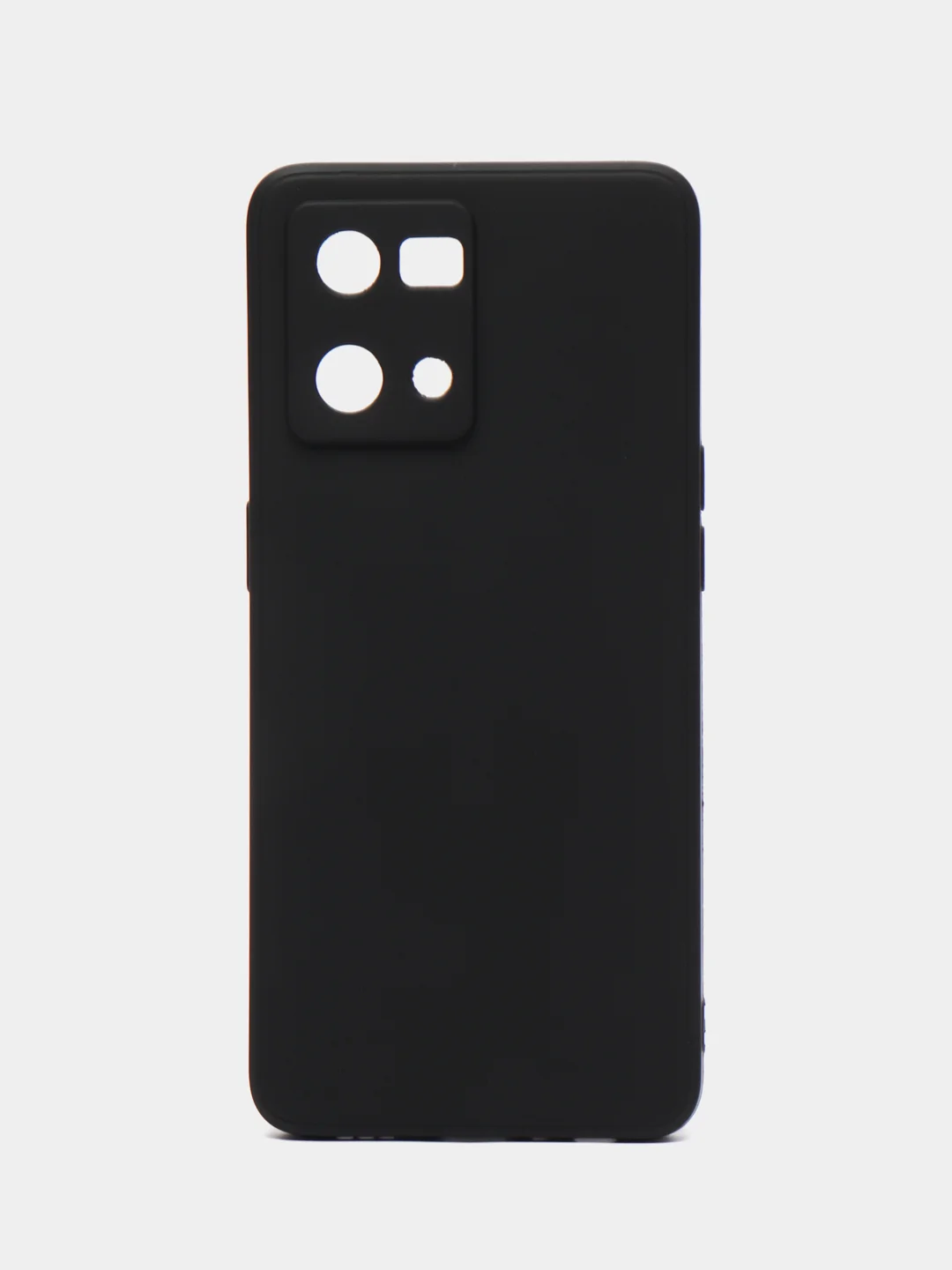 Черный чехол для OPPO Reno 7 4G / Reno 8 4G / Оппо Рено , силиконовый
