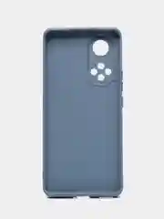 Синий меланж силиконовый чехол для Honor 50, Huawei NOVA 9 (Хонор 50, Хуавей Нова 9), прозрачный
