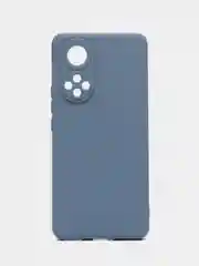 Синий меланж силиконовый чехол для Honor 50, Huawei NOVA 9 (Хонор 50, Хуавей Нова 9), прозрачный