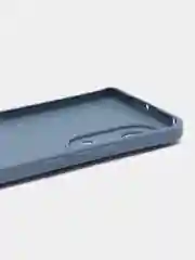 Синий меланж силиконовый чехол для Honor 50, Huawei NOVA 9 (Хонор 50, Хуавей Нова 9), прозрачный