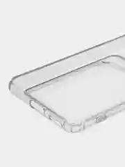 Прозрачный чехол с карманом для карт на Xiaomi POCO F3/K40/K40 Pro/Mi 11i, прозрачный, силиконовый