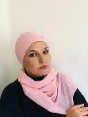 Бежевый меланж платок мусульманский