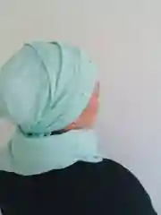 Молочный платок мусульманский