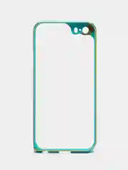 Голубой бампер пластиковый для iPhone 5/5s