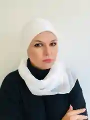Молочный платок мусульманский