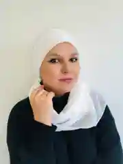 Молочный платок мусульманский