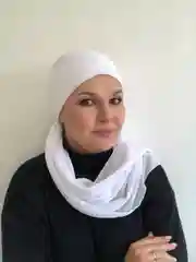 Белый платок мусульманский