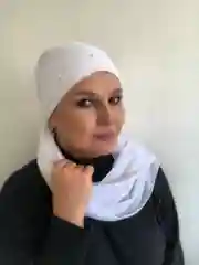 Белый платок мусульманский