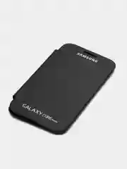 Черный чехол-книжка на Samsung Galaxy Core Prime