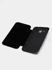 Черный чехол-книжка на Samsung Galaxy Core Prime