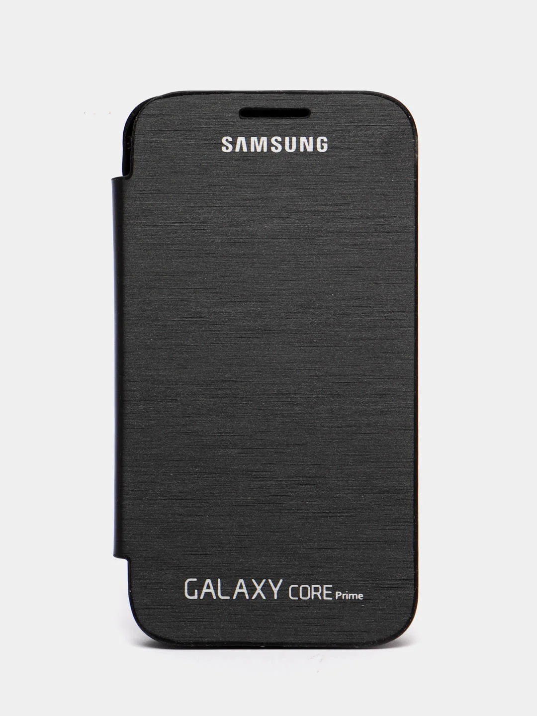 Черный чехол-книжка на Samsung Galaxy Core Prime