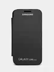 Черный чехол-книжка на Samsung Galaxy Core Prime