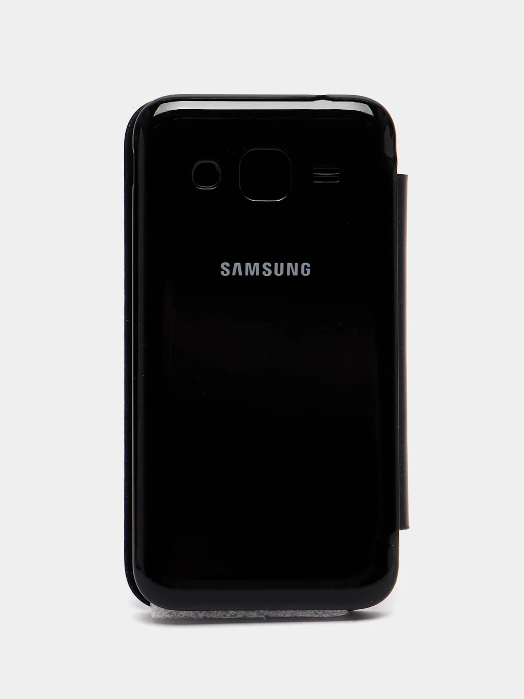 Черный чехол-книжка на Samsung Galaxy Core Prime
