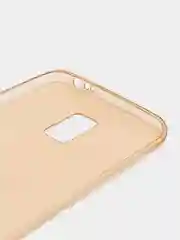 Желтый чехол на Samsung Galaxy Note Edge 9150, силиконовый