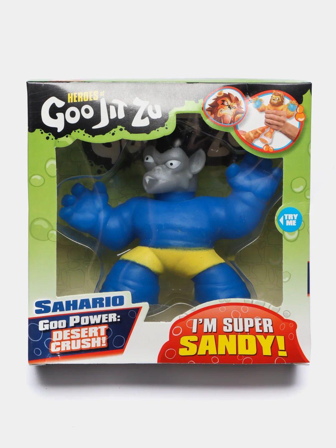 Приглушённый хаки тянущаяся фигурка Гуджитсу GooJitZu