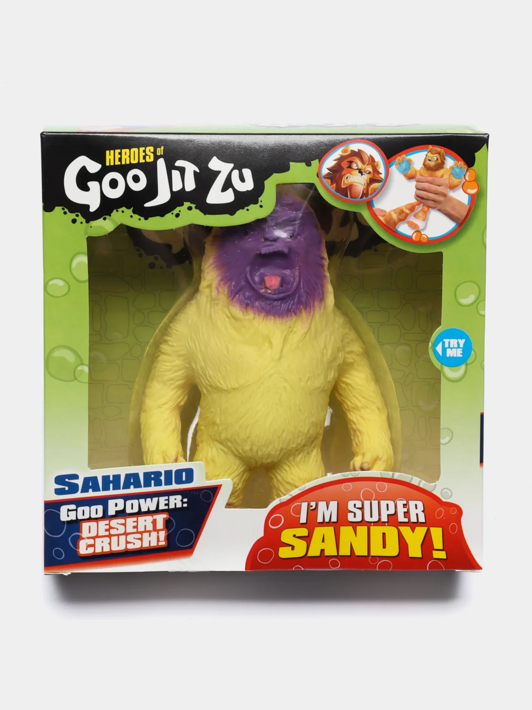 Зелёный хаки тянущаяся фигурка Гуджитсу GooJitZu
