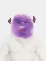 Белый тянущаяся фигурка Гуджитсу GooJitZu
