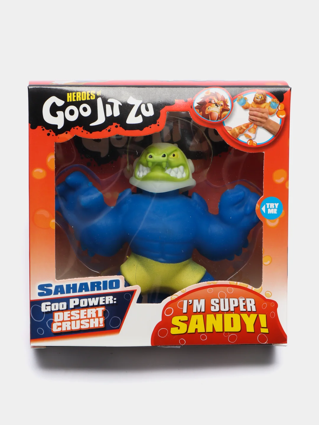 Красный тянущаяся фигурка Гуджитсу GooJitZu