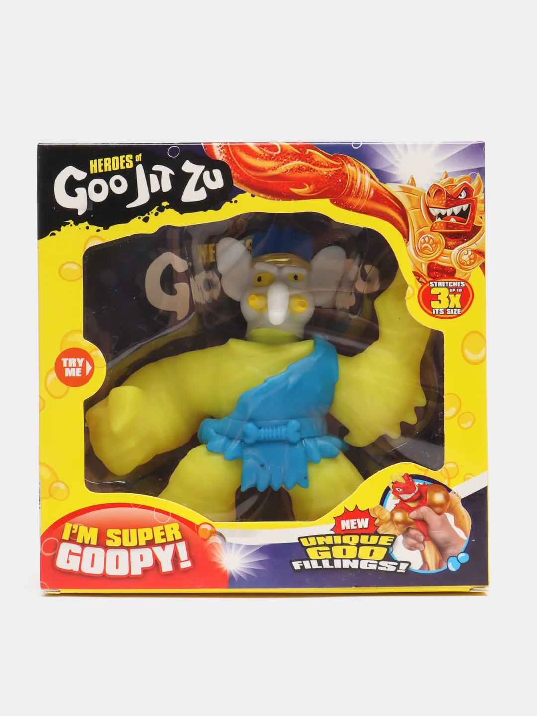 Слоновая кость тянущаяся фигурка Гуджитсу GooJitZu