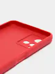 Коралловый силиконовый чехол для Vivo V21 4G, 5G, V21S 5G (Виво В21 4Г, 5Г, В21С 5Г)), прозрачный