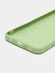 Зеленый чехол Samsung Galaxy A03s (Самсунг Гелакси А03С) силиконовый