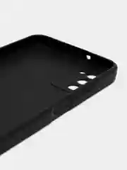 Черный чехол Samsung Galaxy A03s (Самсунг Гелакси А03С) силиконовый