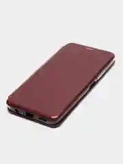 Багровый чехол-книжка для Tecno Pova 3 (Техно Пова 3)