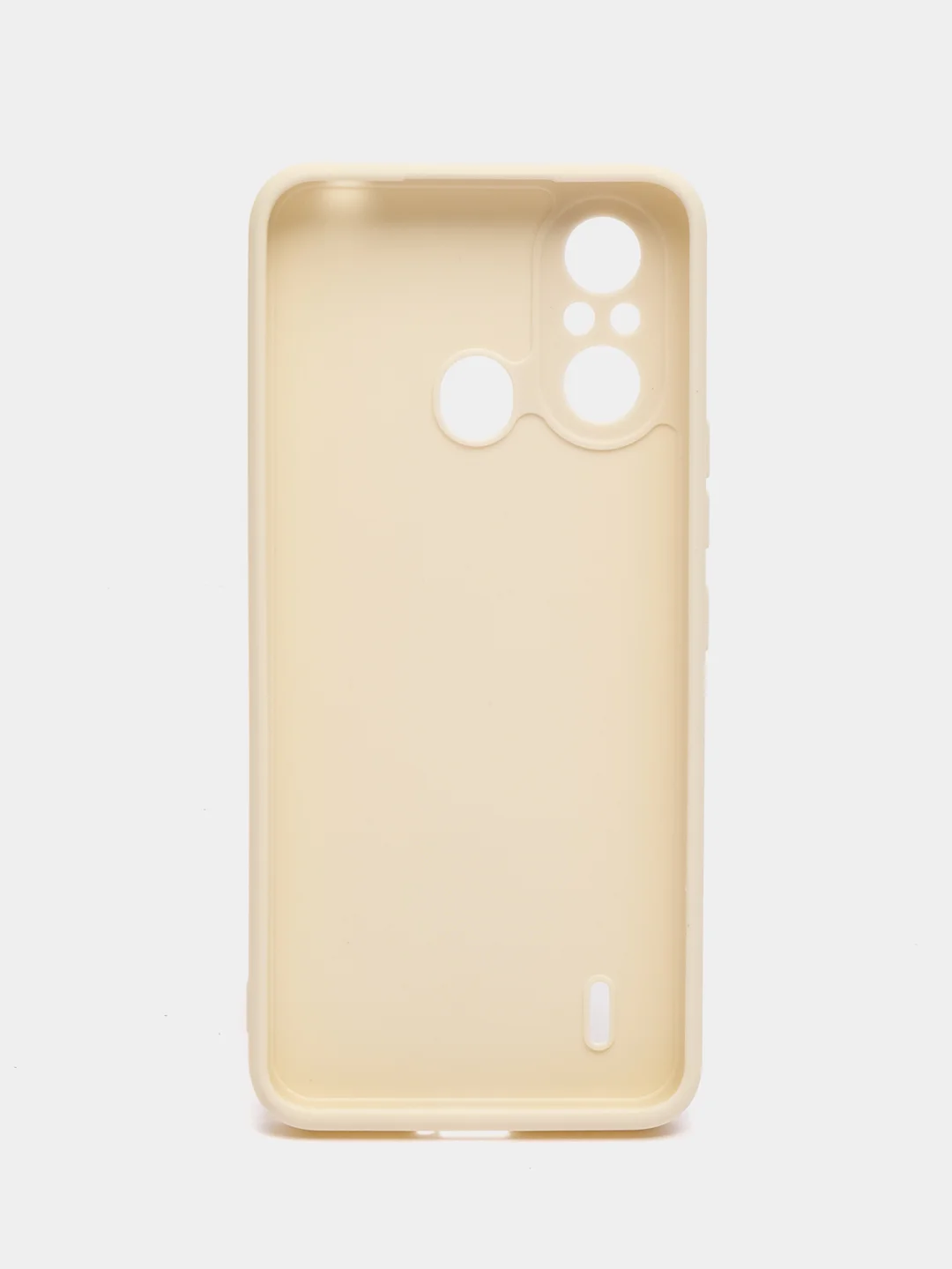 Молочный силиконовый чехол для Itel A49 (Ител А49)