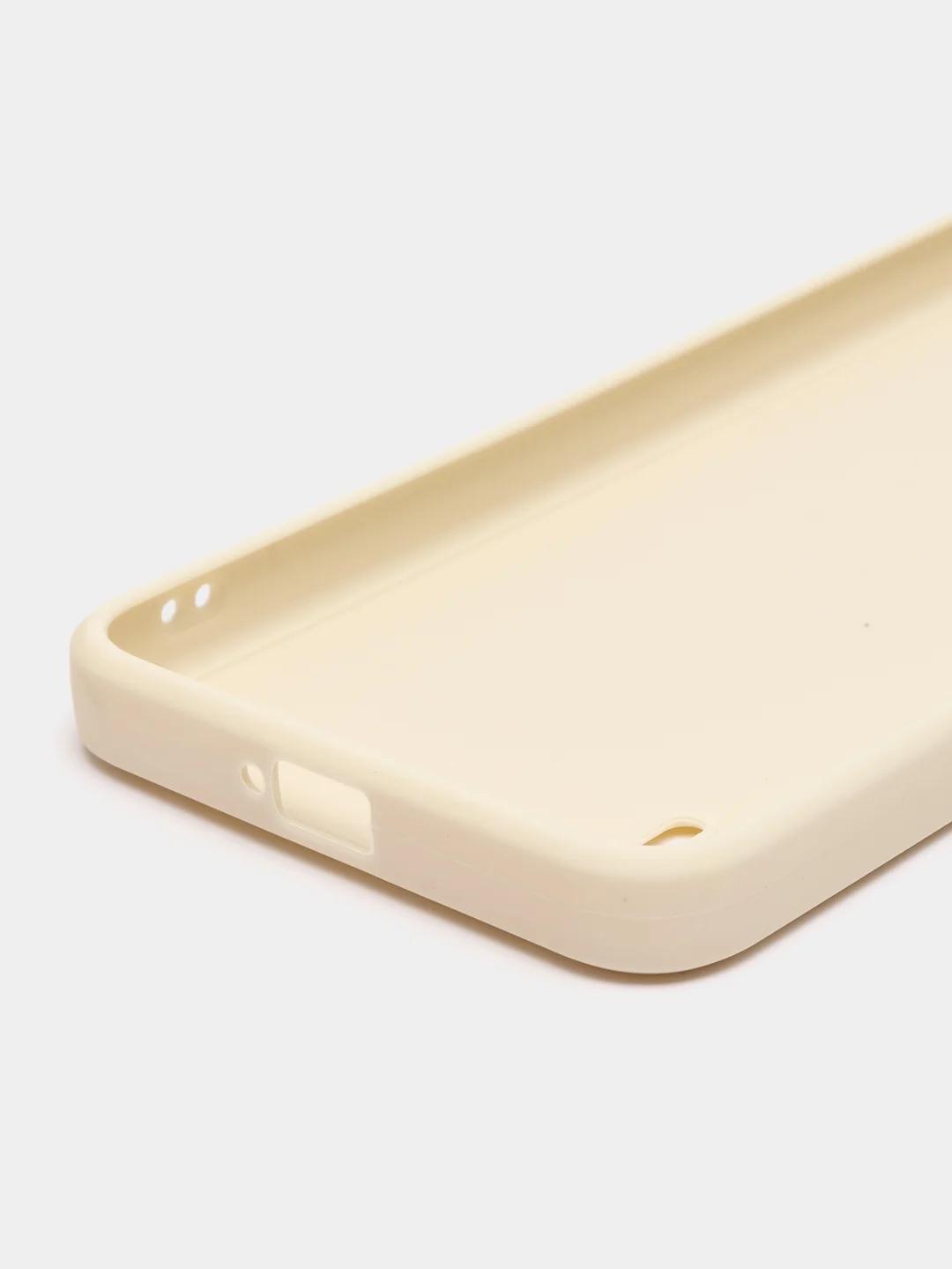 Молочный силиконовый чехол для Itel A49 (Ител А49)
