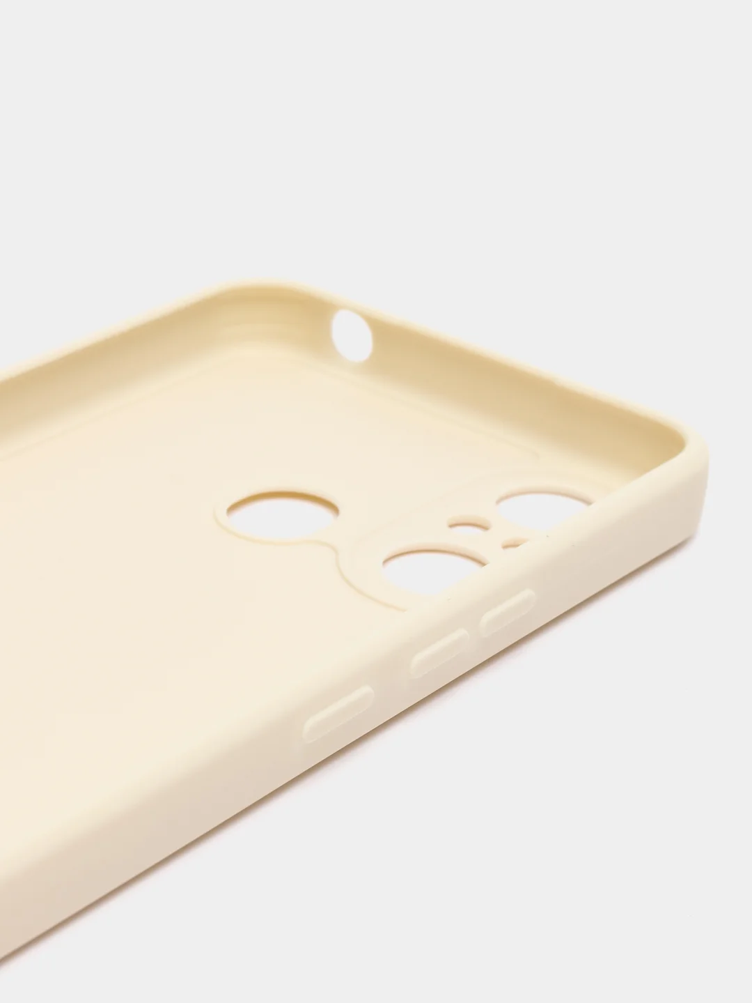 Молочный силиконовый чехол для Itel A49 (Ител А49)