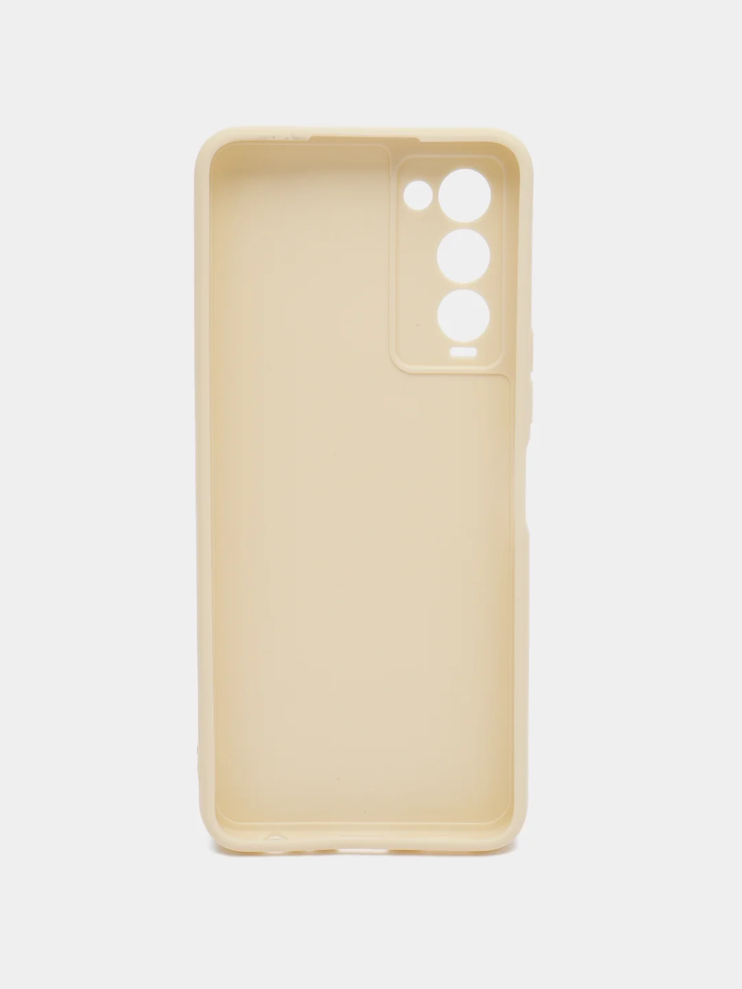 Молочный чехол силиконовый для Tecno Camon 18 / Camon 18P (Техно Камон 18 / Камон 18П)