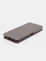 Серый чехол-книжка для Tecno Pova 4 Pro (Техно Пова 4 Про)