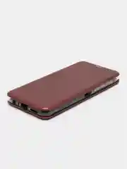 Багровый чехол-книжка для Tecno Pova 4 Pro (Техно Пова 4 Про)