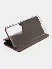 Багровый чехол-книжка для Tecno Pova 4 Pro (Техно Пова 4 Про)