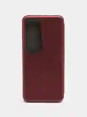 Багровый чехол-книжка для Tecno Pova 4 Pro (Техно Пова 4 Про)