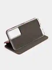 Багровый чехол-книжка Tecno Camon 18 Premier (Техно Камон 18 Премьер)