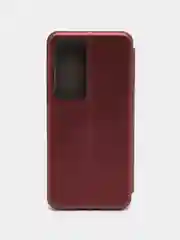 Багровый чехол-книжка Tecno Camon 18 Premier (Техно Камон 18 Премьер)