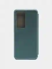 Зеленый чехол-книжка Tecno Camon 18 Premier (Техно Камон 18 Премьер)