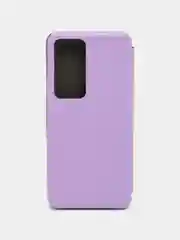Сиреневый чехол-книжка Tecno Camon 18 Premier (Техно Камон 18 Премьер)