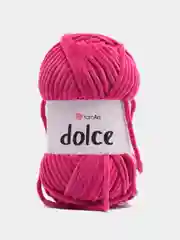 Фуксия пряжа плюшевая YarnArt Dolce (ЯрнАрт Дольче)