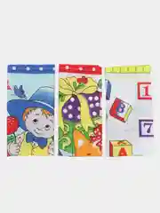 Синий детский носовой платок, 3 штуки
