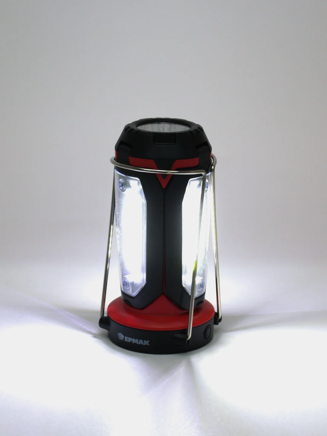 Фонарь-светильник "Чингисхан", 1 LED, 3 COB, 800мАч, USB, 6 режимов, 15 х 8,5 х 8,5 см