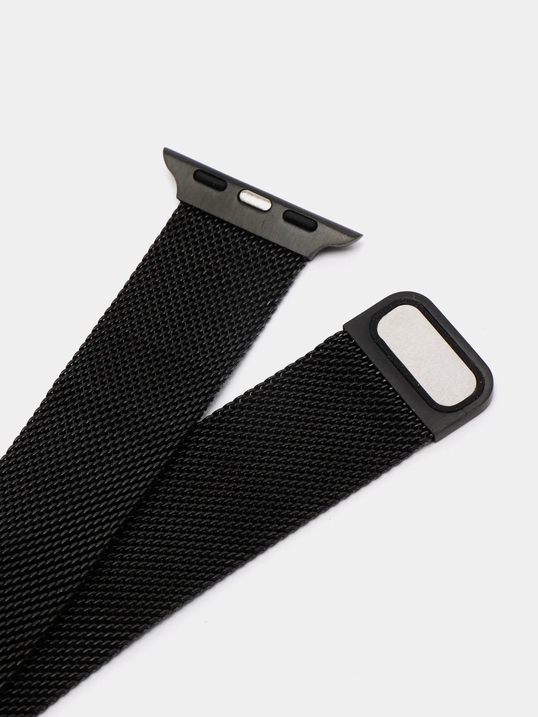 Черный ремешок для Apple Watch, миланская петля