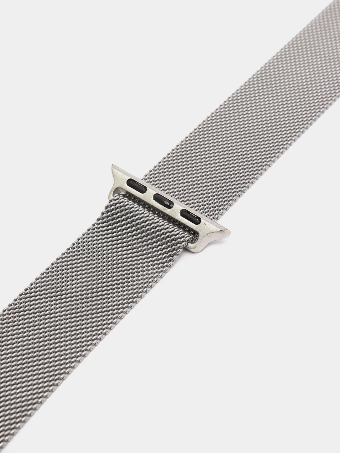 Серебряный ремешок для Apple Watch, миланская петля
