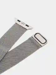 Серебряный ремешок для Apple Watch, миланская петля