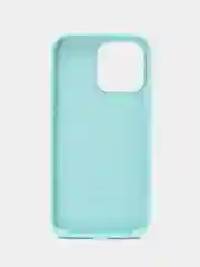 Бирюзовый чехол Silicone Case для iPhone 14, 14 Pro, 14 Plus, 14 Pro Max, с закрытым низом
