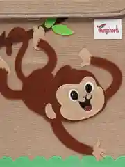 Аметистовый складной ящик для хранения игрушек, 33 см / Органайзер для игрушек